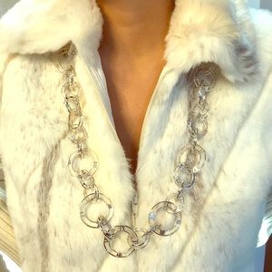 Tiffany Atlas Link Chain Necklace Sterling Silver